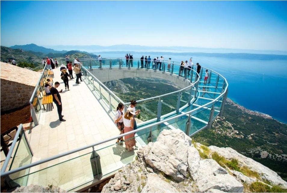 Holiday Home Jass Near Makarska Zagvozd Bagian luar foto